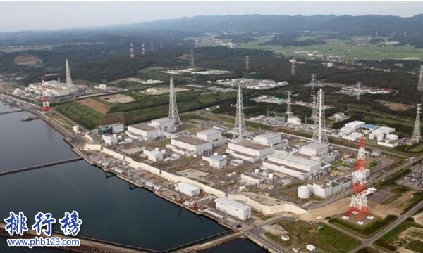 世界十大核电站排名 日本柏崎刈羽核电站装机容量8212兆瓦时