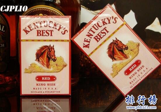 肯塔基最佳烟格表图,美国KENTUCKY‘S BEST香烟价格排行榜(1种)