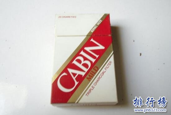 CABIN(卡宾)烟价格表图,日本卡宾香烟价格排行榜(2种)