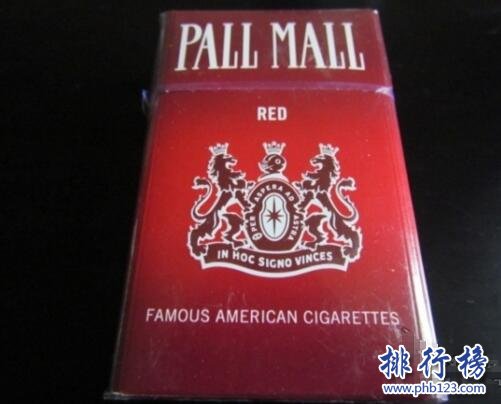 PALL MALL(长红)香烟多少钱一包,长红香烟价格排行榜(6种)