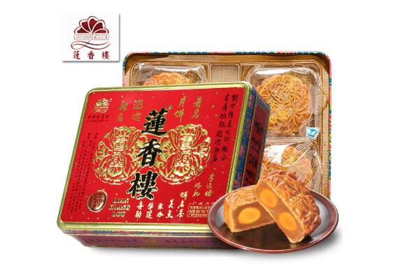 广式月饼品牌排行榜前十名：莲香楼夺得第一名