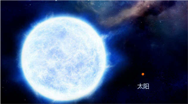 宇宙中最大的三个星球，R136a1恒星摘得桂冠