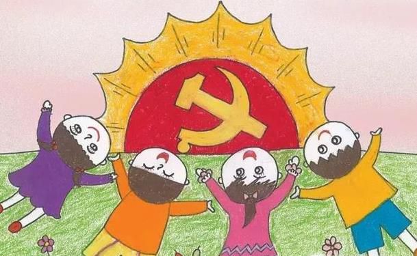 建国70周年儿童画,怎么画?